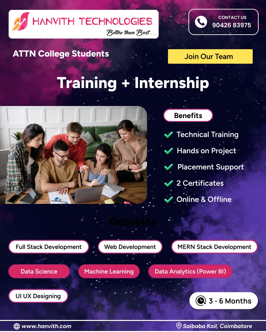 Data Analytics |Summer Internship-Engineering-Hanvith Technologies|PHP ML Internship|Coimbatore